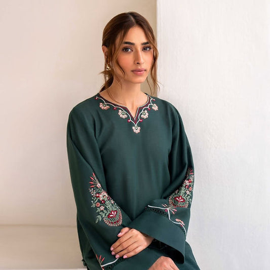 KALAMKAR  Embroidered 2pc Suit