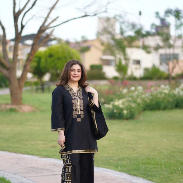 Co-Ord 2Pc Set With Hand Bag