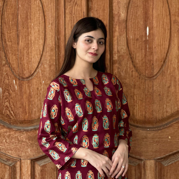 Laal Tain 2pcs suit