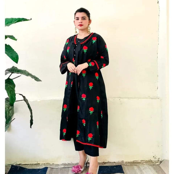 Kattan Silk Gown 3 Pics