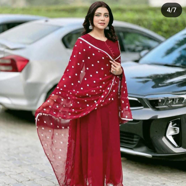 Fancy Chiffon Maxi 3pc